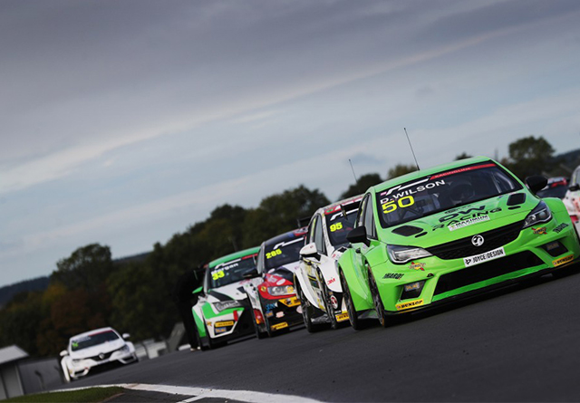 Wilson Tops Donington Practice in Opel Astra