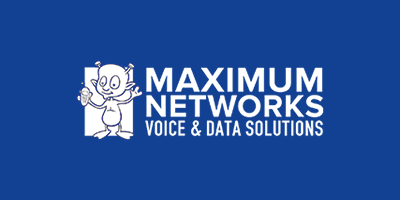 Maximum Networks - 400 x 200 - Blue