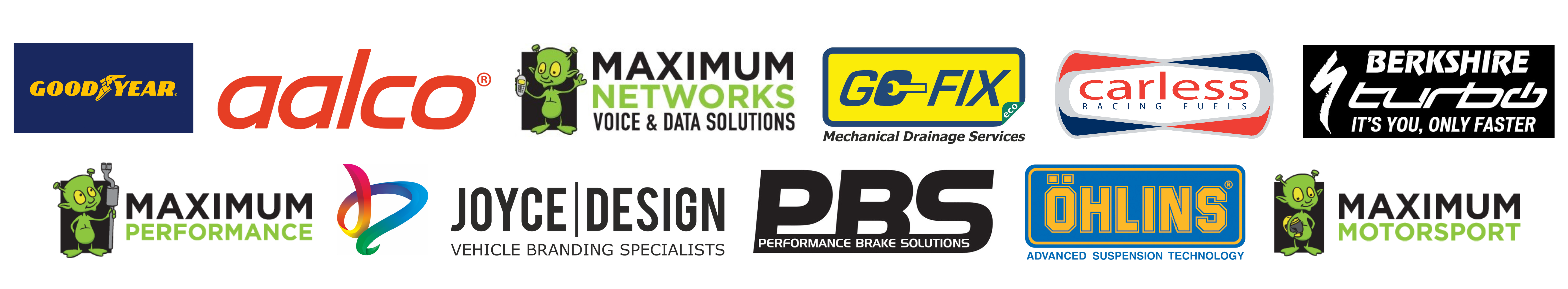 2025 TCR UK Sponsors Banner Ohlins Included