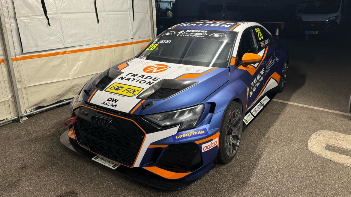 Jaxon upgrades to Gen 2 Audi ahead of Donington Park GP event
