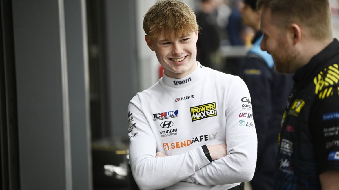 TCR UK’s Finn Leslie to make BTCC debut at Oulton Park this weekend