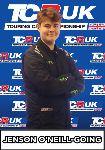 JENSON ONEILL GOING TCR UK DRIVER WEBSITE PORTRAIT