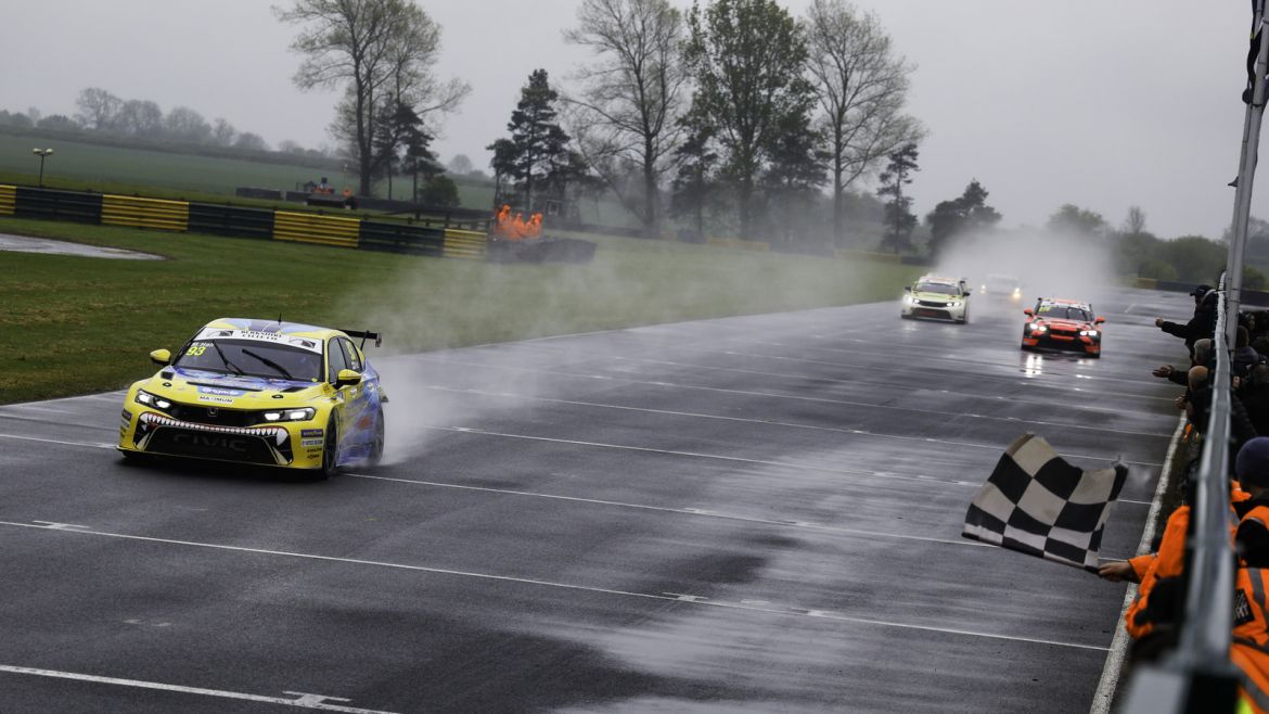 Newsham tames the rain at Croft as Hall takes his first ever TCR UK victory