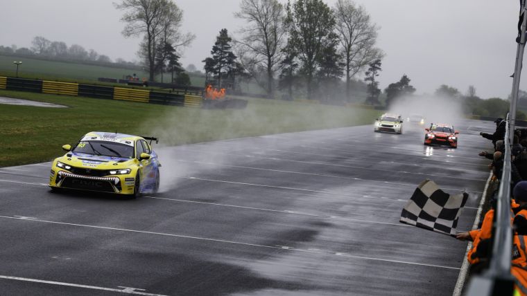 Newsham tames the rain at Croft as Hall takes his first ever TCR UK victory